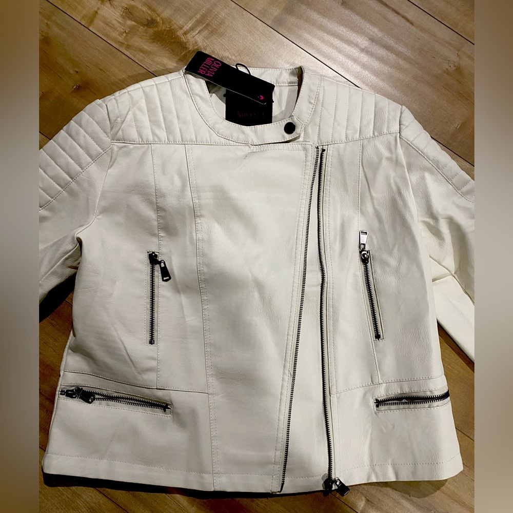 Womens pleather jacket